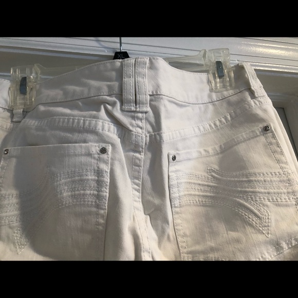 WHBM White Jeans Sz 6 - Picture 3 of 4